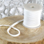 Elastisches Paspelband, wollweiss