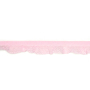 Ruban élastique ruché, rosé