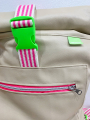 Ritssluiting op rol, neonfuchsia
