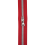 Ritssluiting op rol, rood