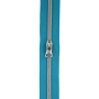 Ritssluiting op rol, turquoise