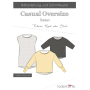 Fadenkäfer Casual oversize dames papieren patroon, Duits