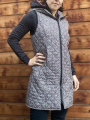 Patron cardigan (sans manches) femme Fadenkäfer, en allemand