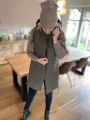 Patron cardigan (sans manches) femme Fadenkäfer, en allemand