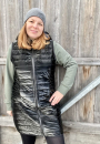 Patron cardigan (sans manches) femme Fadenkäfer, en allemand