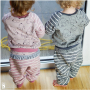 Farbenmix Checkerhose Papierschnittmuster