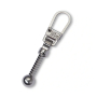 Fashion-Zipper Keulen silber