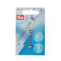 Fashion-Zipper Kugelkette silber