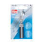 Fashion-Zipper reflektierend, schwarz