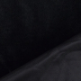 Tissu fausse fourrure Lina, noir