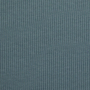Tissu jersey coton côtelé milleraies, bleu denim
