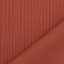 Fijne ribjersey Emma, roestbruin