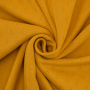 Tissu jersey de coton maille tricot fin Ajour, ocre