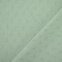 Fijngebreide jersey Ajour, pastelgroen