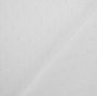 Tissu jersey de coton maille tricot fin Ajour, blanc