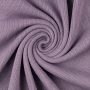 Tissu jersey maille tricot fin Claire, lilas