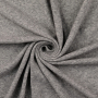 Tissu jersey maille tricot fin melange, gris clair