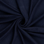 Tissu jersey maille tricot fin melange, bleu marine