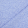 Feinstrickstoff Doubleface Lia Melange, himmelblau