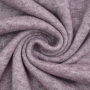 Tissu maille tricot fin double face Lia, prune