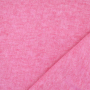 Fijngebreide stof doubleface Lia gemêleerd, fuchsia