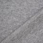 Tissu maille tricot fin double face Lia, gris argent
