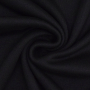 Tissu maille tricot fin double face Lia, noir