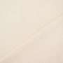Tissu maille tricot fin double face Lia, blanc cassé