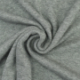 Tissu maille tricot fin double face, gris