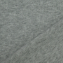 Tissu maille tricot fin double face, gris