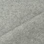 Tissu maille tricot fin double face, gris clair chiné