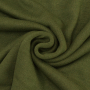 Tissu maille tricot fin double face, vert olive
