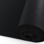 Tissu feutrine 3 mm, largeur 90 cm, noir