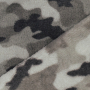 Flannel fleece Camouflage, light grey