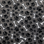 Flannel Fleece poot, grijs