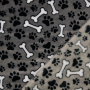 Flannel Fleece poot, grijs