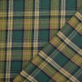 Tissu flanelle léger Tartan écossais, vert