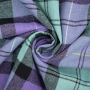 Tissu flanelle léger Tartan écossais Karolin, lilas