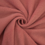 Tissu polaire anti-boulochage rose pâle