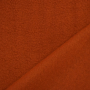 Tissu polaire anti-boulochage terracotta foncé