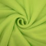 Tissu polaire anti-boulochage vert kiwi