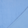 Tissu polaire anti-boulochage bleu moyen