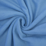Tissu polaire anti-boulochage bleu fumée
