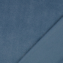 Tissu polaire anti-boulochage bleu pigeon