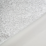 Stretch foil fabric Crackle Fibre Mood, silver