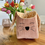 Freebook Cutting Corners Design Geschenkekorb und Utensilo Hanna, Duits