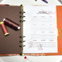Freebook Cutting Corners Design Nähplaner & Bullet Journal A5