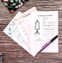 Freebook Cutting Corners Design Nähplaner & Bullet Journal A5