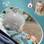 Freebook DIY Eule Balaklava Schlupfmütze Kinder