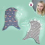 Freebook DIY Eule Balaklava Schlupfmütze Kinder
